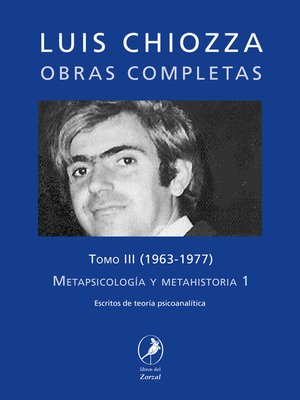 cover image of Obras completas de Luis Chiozza Tomo III
